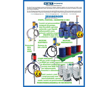 AGI POMPE - JESSBERGER - Ready-to-use pumping groups
